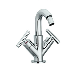 Смеситель для биде Twinprime высота до излива 13,7 см, с донным клапаном 3.4232.1.004.111.1 Laufen