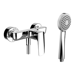 Настенный смеситель без излива Laurin с лейкой HF500750100600 Laufen