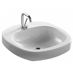 Встраиваемая сверху раковина Palomba collection 51х51 см, санфарфор, с отв. под смеситель 8.1280.2.000.111.1 Laufen