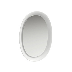 Зеркало The New Classic 70х50 см, белое матовое, с подсветкой 4.0607.0.085.757.1 Laufen