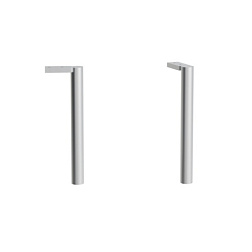 Ножки для мебели Base высота 28,3см, цвет: алюминий 4.0299.1.110.000.1 Laufen