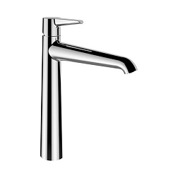 Высокий смеситель на столешницу Val 30,2 см, неповоротный излив, без донного клапана HF901714100000 Laufen