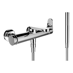 Настенный смеситель The New Classic поворотный излив, лейка в комплекте HF900560100600 Laufen